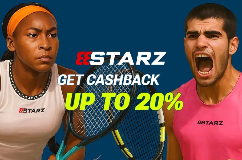 888Starz Australian Open Cashback